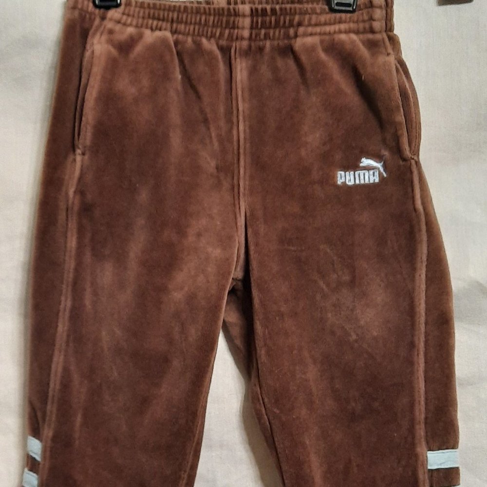Puma 6-9M Brown pull on pants